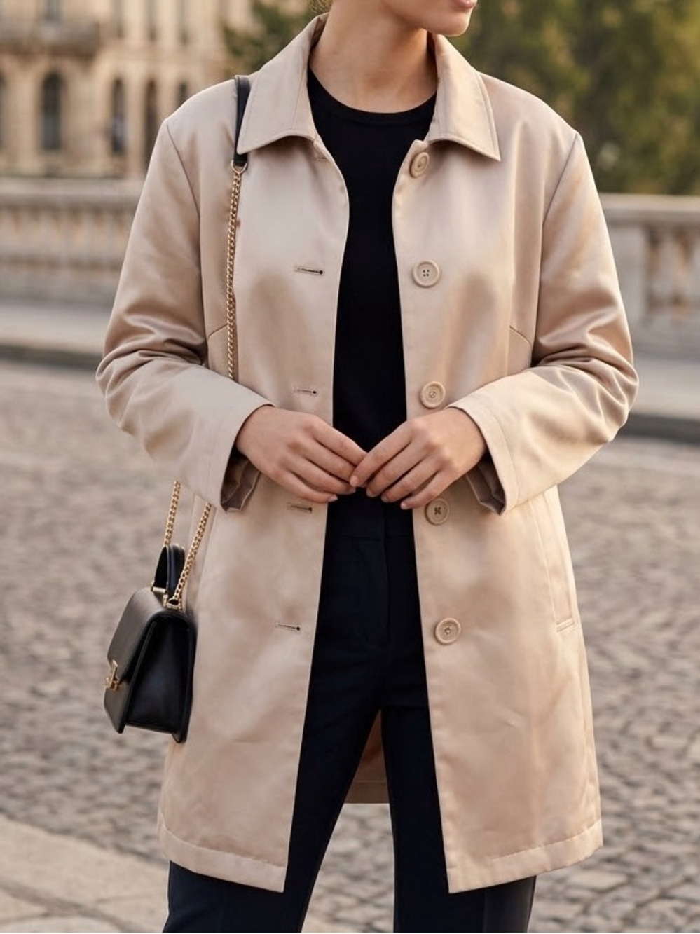 Cotton Ginny Trench Coat